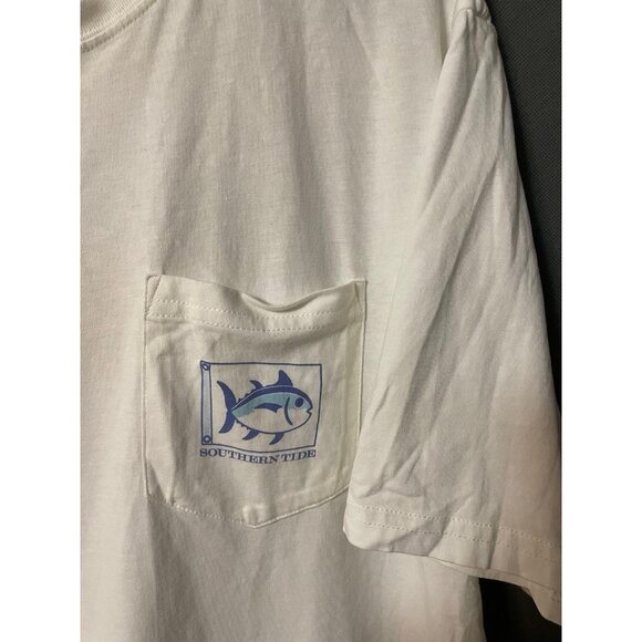 Mens XL Short Sleeve Graphic T Shirt White - Picture 5 of 7